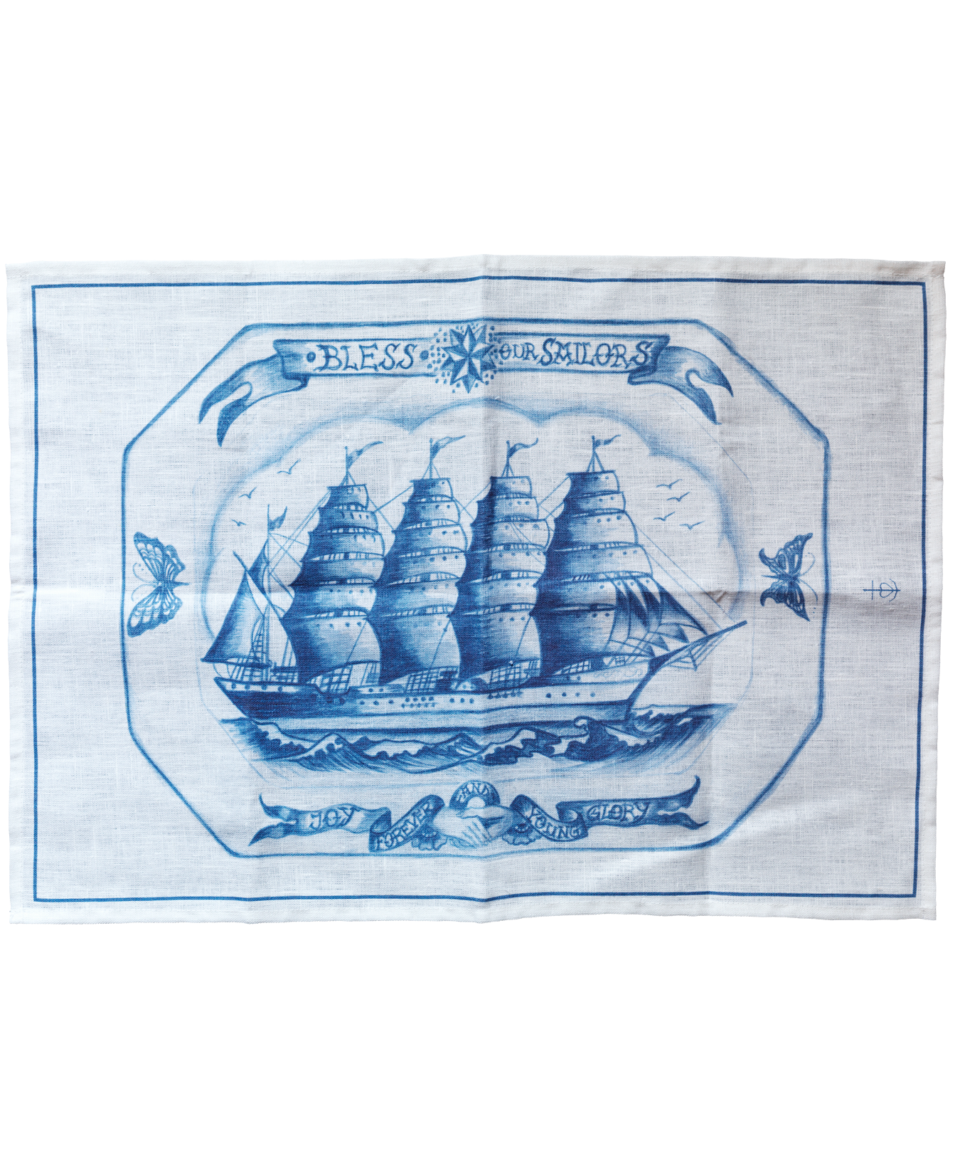 Bless Our Sailors Towel